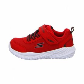 Chaussures de Running pour Enfants Skechers Nitro Sprint-Rowzer Noir Rouge