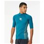 T-shirt à manches courtes homme Rip Curl Waves Upf Bleu