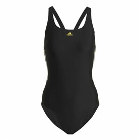 Maillot de bain femme Adidas 3S Mid  Noir