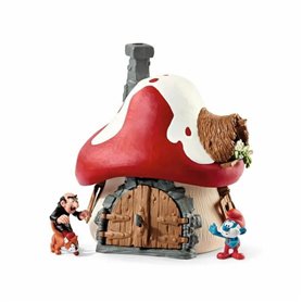 schleich Schtroumpfs Maison des avec 2 figurines