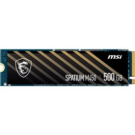 MSI SPATIUM M450 PCIe 4.0 NVMe M.2 500GB 500 Go PCI Express 4.0 3D NAND