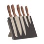 Ensemble de couteaux de cuisine et support 5five (32 x 23,2 x 19 cm)