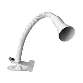 Lampe de bureau EDM Tokyo Flexo/Lampe de bureau Métal Blanc 40 W (11