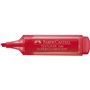 Marqueur fluorescent Faber-Castell Textliner 46 Rouge (10 Unités)