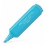 Marqueur fluorescent Faber-Castell P Textliner 1546 Pastel Bleu (10 Unités)