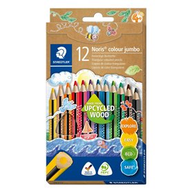 Crayons de couleur Staedtler Noris Colour Jumbo 12 Pièces Multicouleur