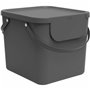 Mangeoire pour chats Rotho Anthracite Plastique