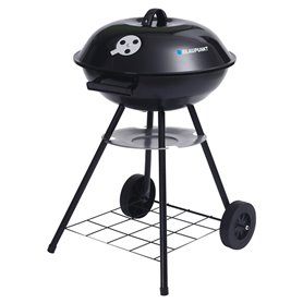 Roues de barbecue au charbon de bois Blaupunkt GC401 Noir Acier