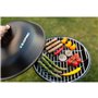 Roues de barbecue au charbon de bois Blaupunkt GC401 Noir Acier