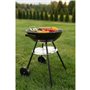 Roues de barbecue au charbon de bois Blaupunkt GC401 Noir Acier