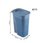 Seau de conteneur Rotho Bleu Plastique