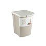 Seau de conteneur Rotho Beige Plastique