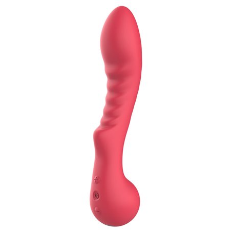 Vibromasseur classique Dream Toys Amour Flexible G-Spot Rouge