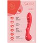 Vibromasseur classique Dream Toys Amour Flexible G-Spot Rouge