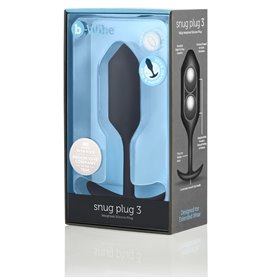 Snug Plug 3 Noir B-Vibe SNUG PLUG 3 Noir