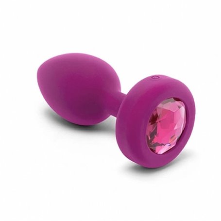 Plug Anal B-Vibe Vibrating Jewel S/M Pink Ruby Violet