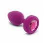 Plug Anal B-Vibe Vibrating Jewel S/M Pink Ruby Violet