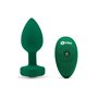 Plug Anal B-Vibe Vibrating Jewel Vert M/L