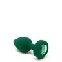 Plug Anal B-Vibe Vibrating Jewel Vert M/L