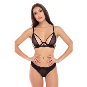 Ensemble de Lingerie René Rofé Noir (S/M)