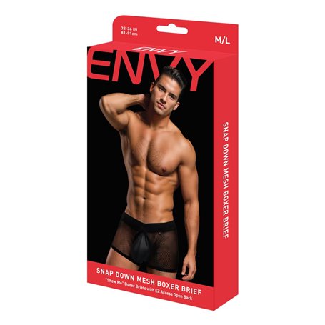 Boxer pour homme Envy Noir L/XL