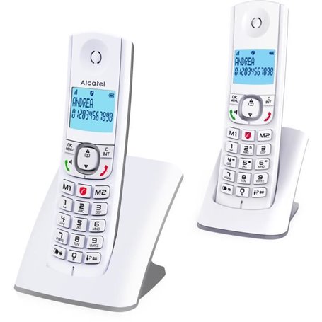 Téléphone sans fil - ALCATEL - F530 Duo - 2 combinés