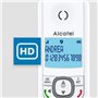 Téléphone sans fil - ALCATEL - F530 Duo - 2 combinés, blocage d'appels, mains libres, 2 mémoires directes, Blanc/Bleu