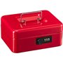 Caissette a monnaie - BURG WACHTER - Money Code 5020 Red - Ouverture a code, acier rouge