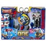 Pack de 2 figurines Optimus Prime (Orion Pax) et Megatron (D-16) de 11 cm, jouets des 6 ans, Transformers One Robot Batt