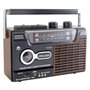 Radio-cassette enregistreur - INOVALLEY - RK10N - Haut-parleur 1 x 8 Watts - AM/FM/SW1/SW2