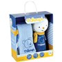 T'choupi Baby Coffret Naissance avec Doudou et Peluche Hochet +/- 25 cm - JEMINI - Idéal pour un cadeau de naissance.