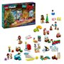 LEGO Friends 42637 Le Calendrier de l'Avent 2024 Cadeaux avant Noël Inclut 5 personnages