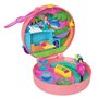 Polly Pocket-Aventure en Mobylette-Coffret 2 mini-figurines et animal HWN98