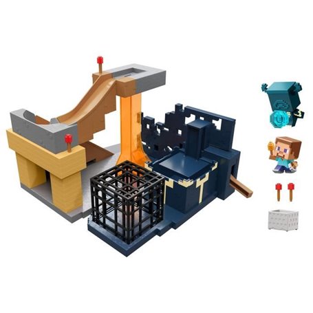 Minecraft-Coffret L'Ascension de Warden et ses Mini-Figurines HXT72