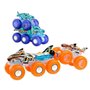 Hot Wheels-Gros Camion Monster Trucks Power Smashers-Coffret HYJ29