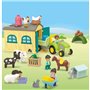 PLAYMOBIL JUNIOR - 71656 - Ferme tracteur et animaux