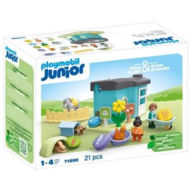 PLAYMOBIL JUNIOR - 71690 - Maison des animaux