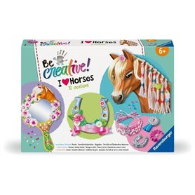 Ravensburger-Be Creative Chevalkit Multi-activités Horses10 créationsActivité détente et créativeDes 7 ans238751