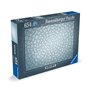 Ravensburger-Puzzle 654 pieces Krypt Silver-Adultes & enfants des 14 ans-Puzzle de qualité supérieure-Challenge monochro