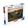 Ravensburger-Puzzle 1000p-La cascade Háifoss, Islande (Highlights)-Adultes&enfants-Des 14 ans-Puzzle de qualité supérieu