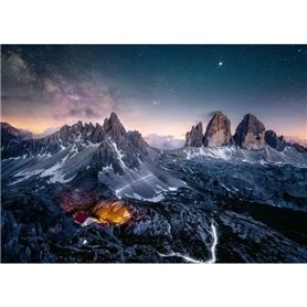 Ravensburger-Puzzle 1000p-Les Tre Cime di lavaredo