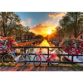 Ravensburger - Puzzle 1000 pieces - Vélos a Amsterdam - Adultes & enfants des 14 ans - Puzzle de qualité supérieure - 12000662