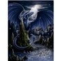 Ravensburger - Puzzle 1500 pieces - Le dragon bleu - Adultes & enfants des 14 ans - Puzzle de qualité supérieure 80x60cm -120007