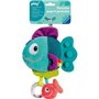 Ravensburger -PLAY + - Peluche pop-it piranha bleu - Des la naissance - version française - 34016