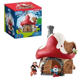 schleich Schtroumpfs Maison des avec 2 figurines