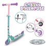 Smoby - Patinette Gabby et la Maison Magique - 2 roues - Pliables -