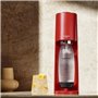 Machine a soda et eau gazeuse Sodastream TERRA Rouge + 1 bouteille compatible Lave Vaisselle