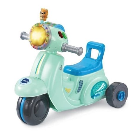 VTECH PORTEUR SCOOTER INTERACTIF 3 EN 1