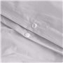 Housse de Couette HappyFriday Basic Gris 200 x 200 cm