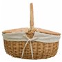 Panier de Pique-Nique Alexandra House Living osier Bois de saule 32 x 37 x 41 cm Naturel